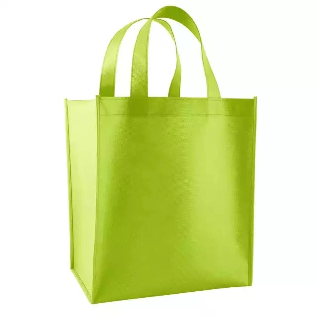 PP Woven Shopping Bag Factory Customized Reusable PP Die Cut Non Woven Shopping Tote Bag
