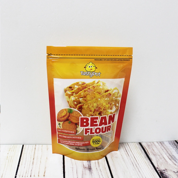 Custom Printed Potato Chip Plastic Bags with Own Logo Zipper Packaging Bag