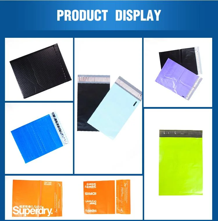 Manufacture Custom Logo Plastic Self Adhesive Poly Mailer Mailing Package Bags