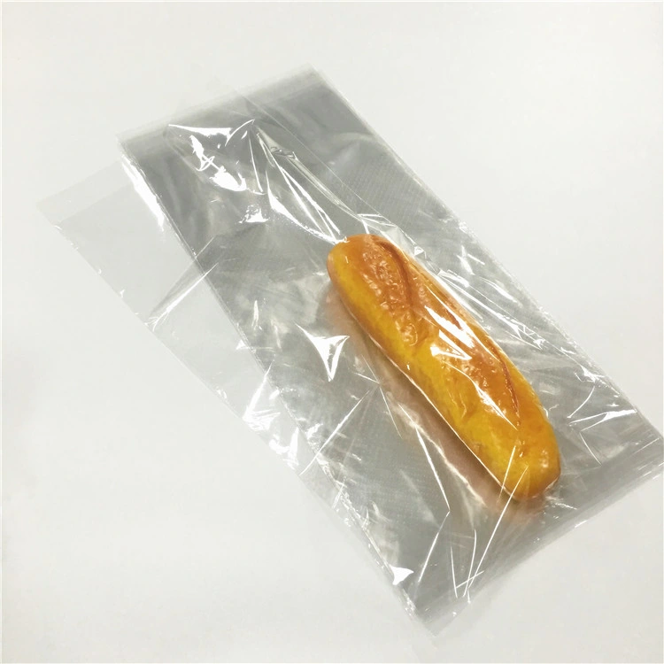 PLA Clear Transparent Bread Die Cut Plastic Take out Bags