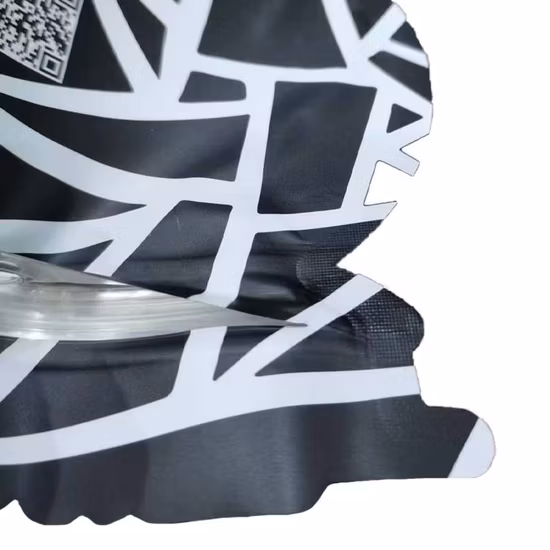 Individuell bedrucktes, essbares Gummibärchen, 3,5 g, wiederverschließbare gestanzte Packungen mit Reißverschluss, spezielle, einzigartig geformte, kindersichere Mylar-Beutel