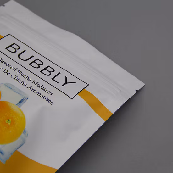 Mattierte Aluminiumfolie, kompostierbarer Doypack, Stand-up-Reißverschlussbeutel, Kunststoff-Snackbeutel, Bolsa Snack