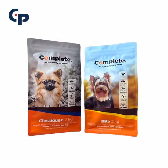 Aluminiumfolie, matt, glänzend, umweltfreundlich, recycelbar, Snacks für Hunde und Katzen, Leckerli, Kaffee, Tee, flacher Boden, Reißverschluss, Lebensmittel, Kunststoffverpackung, Standbeutel