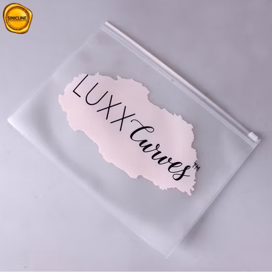 Maßgeschneiderte Verpackungstasche aus mattiertem EVA-Kunststoff mit Reißverschluss für Schmuck, Bekleidung und Kosmetik